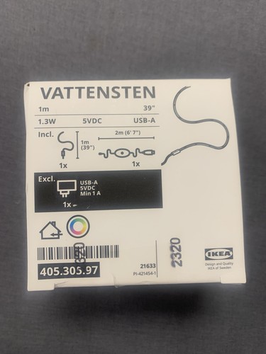 Ikea vattensten led lighting - led,