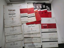 Rootes Lucas Catalogues 1954-1970. Hilman Humber Singer Sunbeam Dodge Commer Etc