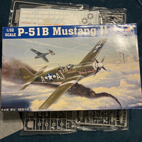 Trumpeter 51 b mustang - 1/32, p-51