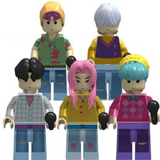 KPop Demon Hunters Saja Boy Lego Figures Building Blocks Model Toy Doll Merch Gi