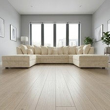 Cinema U-Shape Sofa - Velvet