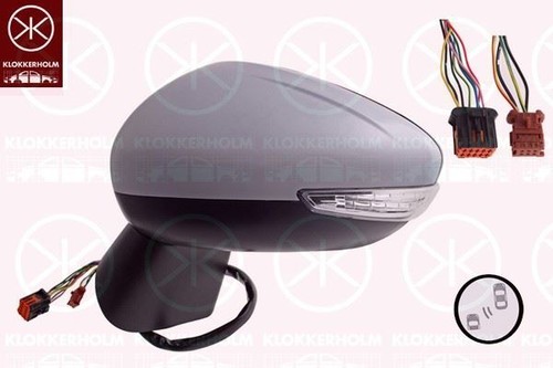 Right door mirror for citroen - right,