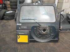 MITSUBISHI SHOGUN MK1 1987 SWB 3 DOOR REAR BACK BOOT DOOR X15 SEBIA BLACK