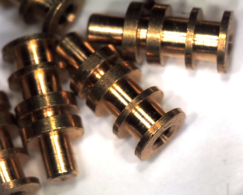 Pack 100 machined brass - pack,