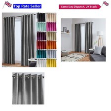 Luxury Faux Silk Eyelet