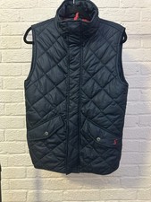 Joules Navy Quilted Gilet Small