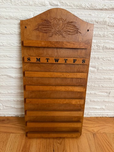 Vintage wooden perpetual - vintage,