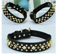 Soft Leather Pet Dog Collar