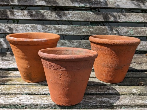 Antique terracotta sankey - , 3