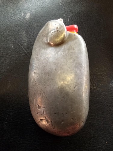 Old chunky lighter - , holder