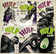 Hulk Grey Marvel Comics Key 6 Issue Set 1 2 3 4 5 6 High Grade FN+ Loeb & Sale