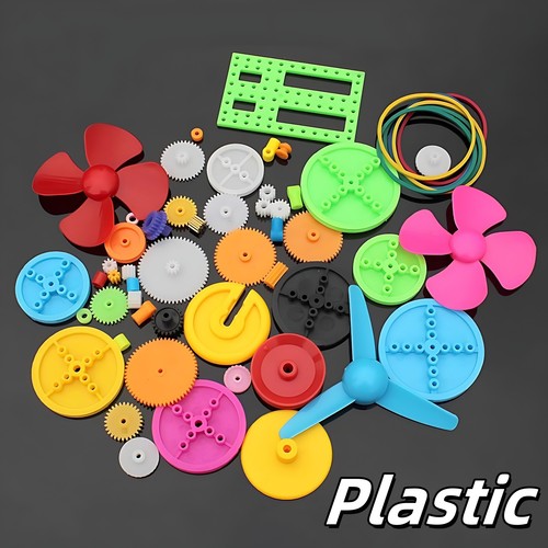Gear plastic shaft crown worm - plastic,