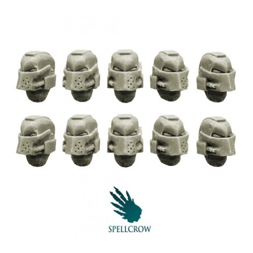 Spellcrow space knight helmets - knight,