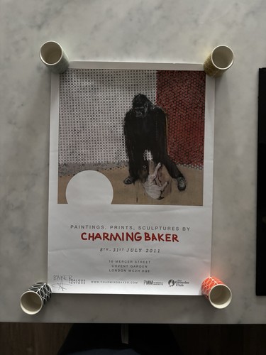 Charming baker hand signed - hand,