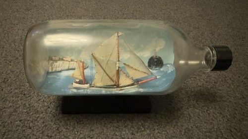 Vintage hand made ship a - ship,