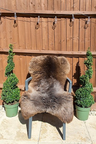 Sheepskin rug 100 natural - 100%,