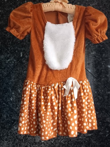 Girl dress deer costume - dress,