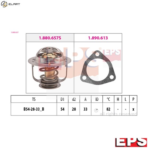 Thermostat coolant 880 - coolant, 1.880.637