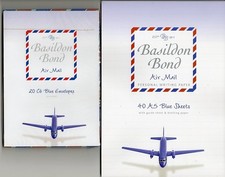  Basildon Bond Blue Air Mail