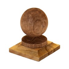 Timber Fence Post Cap & Finials Selection – 100mm 3x3" & 120mm 4"x4"