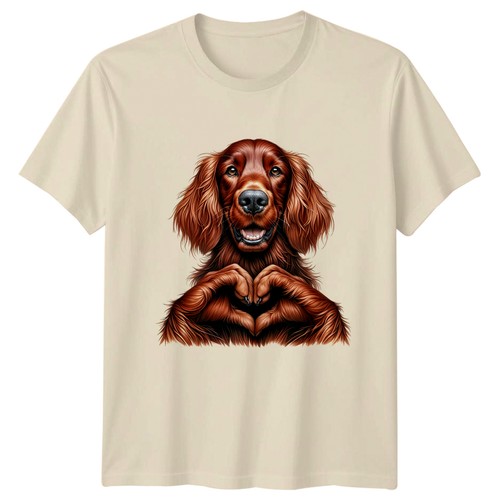 Love irish setter shirt - love,