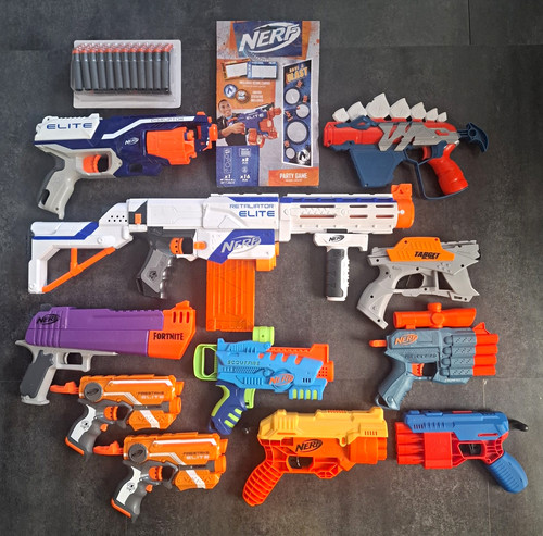 Nerf gun bundle with - gun,