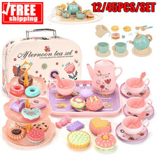 12/45pcs Pretend Tea Set Play