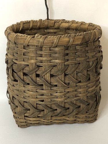 Vtg handmade woven hanging - handmade,