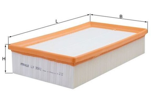 3502 air filter fits - filter,