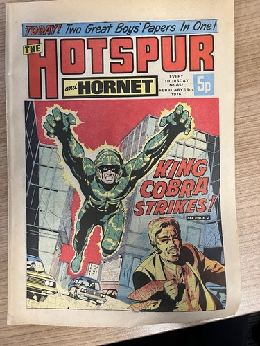 Hotspur and hornet comic - hornet, no#