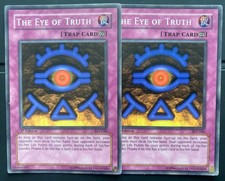 The Eye Of Truth X2 1st Edition SYE-046 Excellent Condition Old School Yugioh