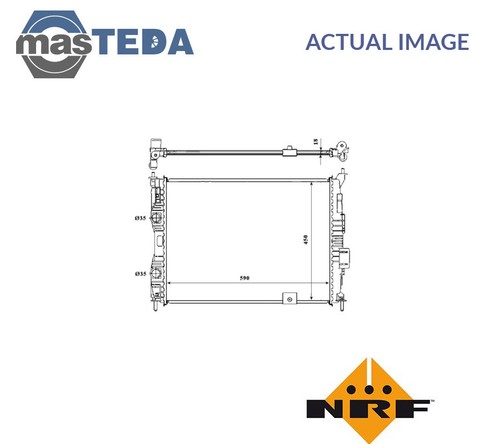 53846 engine cooling - 53846, radiator