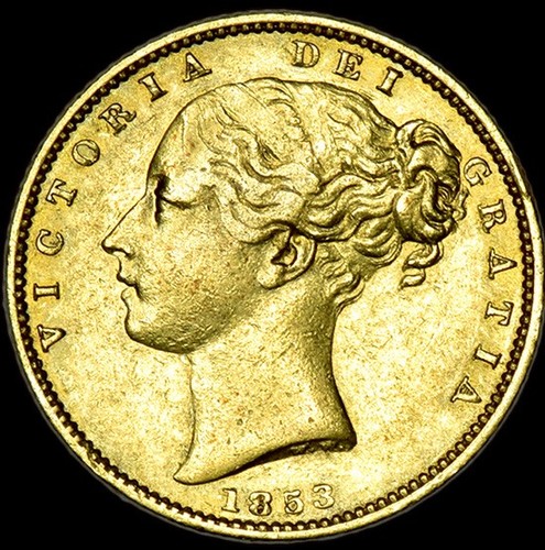 Queen victoria 1853 gold - queen,