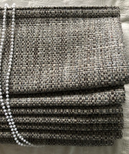 Roman Blind, Blue/Grey with