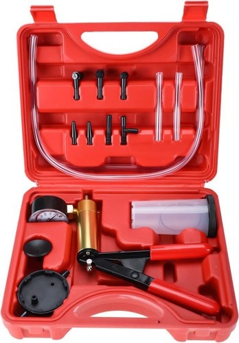 Hand vacuum pump held - pump, brake