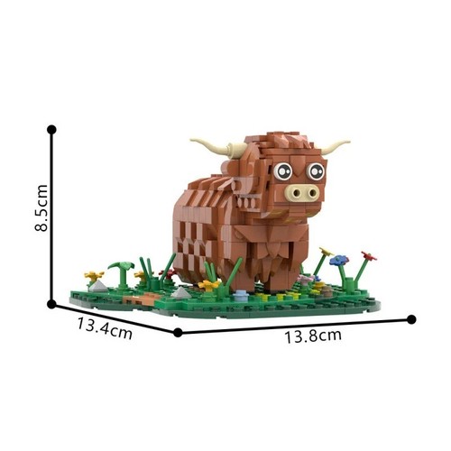 Highland cattle moc - highland, building