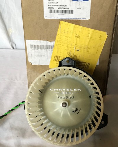 New heater blower motor - new,