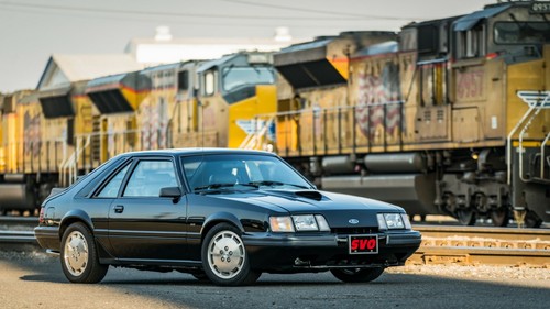 1986 svo mustang - mustang, black