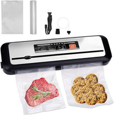 INKBIRD Vacuum Sealing Machine Food Sealer Storage Bags Dry Wet Vac Modes Cutter