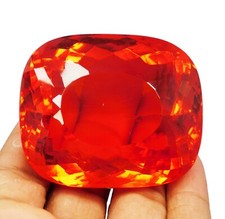 Natural Mexican Fire Opal "Red