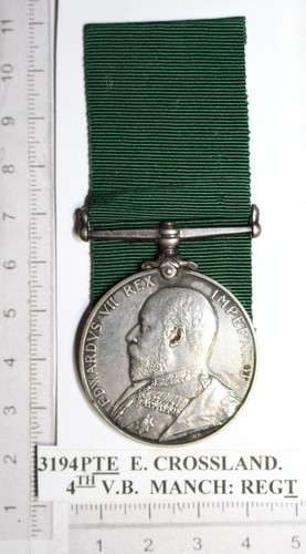 Volunteer long service medal - long,