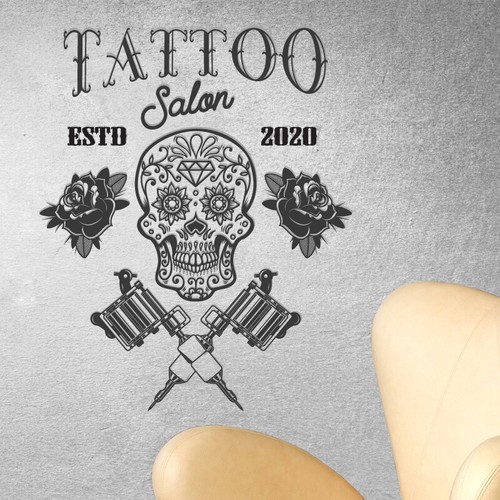 Tattoo parlour wall - ,