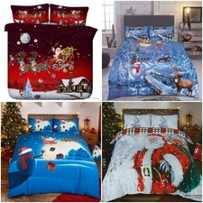 Christmas Duvet set Bedding 3D