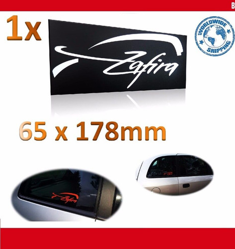 Zafira sticker car - zafira, sticker,