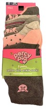 M&S Percy Pig Socks - 5 Pairs