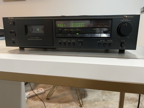 Nakamichi tape deck - nakamichi, cr-2a