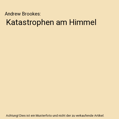 Katastrophen himmel andrew - katastrophen,