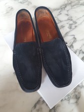 Classic Navy Seade Leather