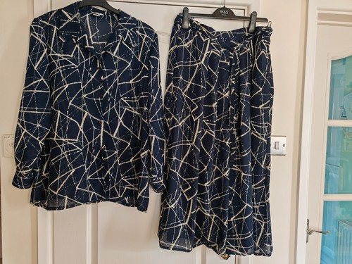 Gor ray matching skirt and - matching,