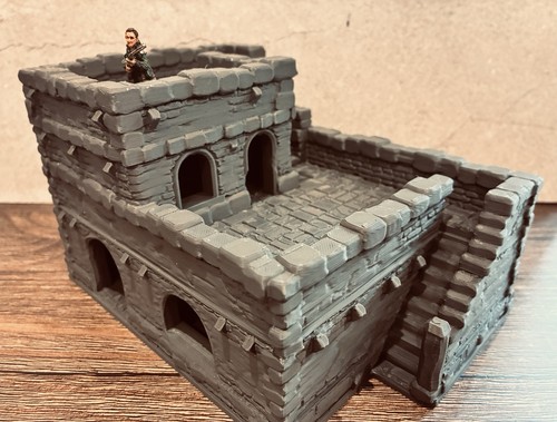Wargaming desert house three - desert, house-three